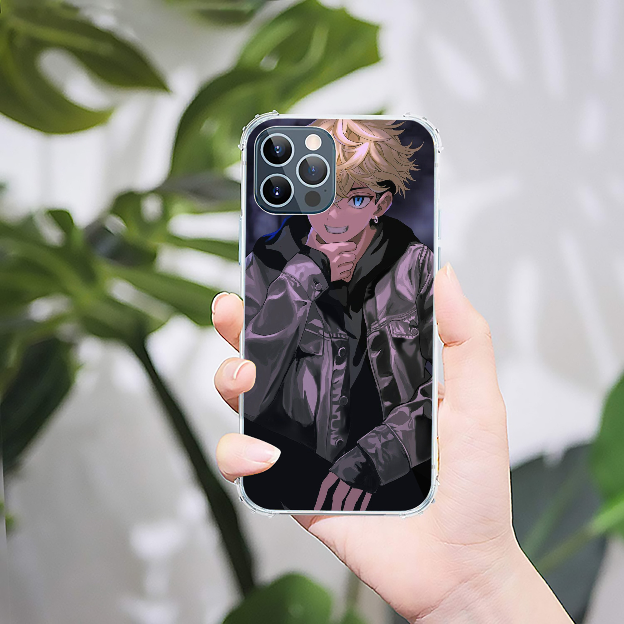（画像用） 東京リベンジャーズ Tokyo Revengers 【iPhone 12シリーズ対応】透明スマホケース（クリアソフトケース）